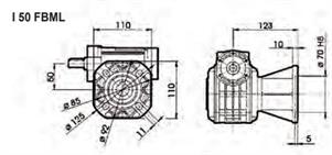 FLANGIA LATERALE FBML MI/MU 50 (FB)