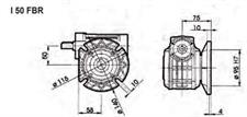 FLANGIA LATERALE FBR MI/MU 50