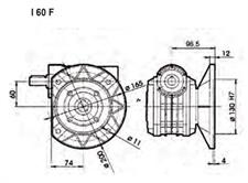 FLANGIA LATERALE F MI/MU 60-63