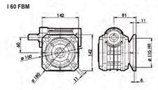 FLANGIA LATERALE FBM MI/MU 60-63 (FA)