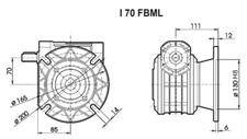 FLANGIA LATERALE F/FBML MI70/MU75 (FL/F1)
