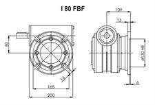 FLANGIA FBF MI80