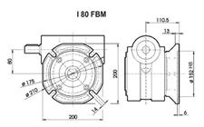 FLANGIA FBM MI 80