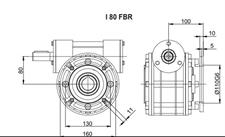 FLANGIA FBR MI 80