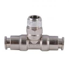 RACCORDO T CENTR. CILINDRICO GIR.1/8x8