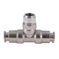 RACCORDO T CENTR. CILINDRICO GIR.1/8x8