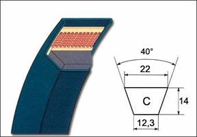 CINGHIA TRAP.C 208