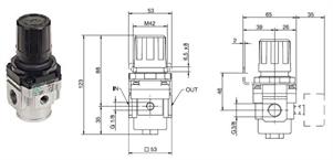 REGOLATORE DI PRESSIONE R 3/8
