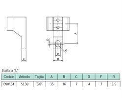 STAFFA A L 3/8