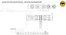 CATENA ZMC P.35 PERNI FORATI ZN (€/ROTOLO MT.5)