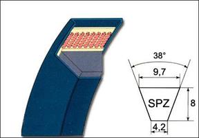 CINGHIA TRAP.SPZ 925