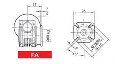 FLANGIA LATERALE FA BASSA VSF 40