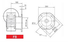 FLANGIA LATERALE FB ALTA VSF 110