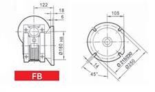 FLANGIA LATERALE FB VSF 90