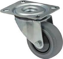 RUOTA PERFORMA INOX D.100 PIASTRA GIREVOLE